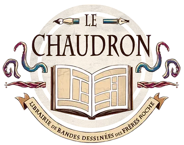 Logo de la libraire le chaudron